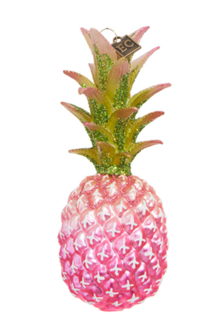 Pink Pineapple Ornament