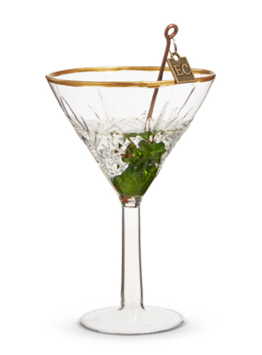 Elegant Martini Ornament