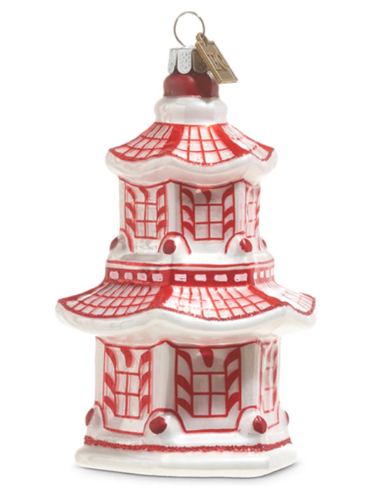 Red Pagoda Ornament