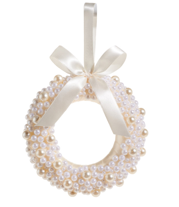 Pearl Wreath Ornament