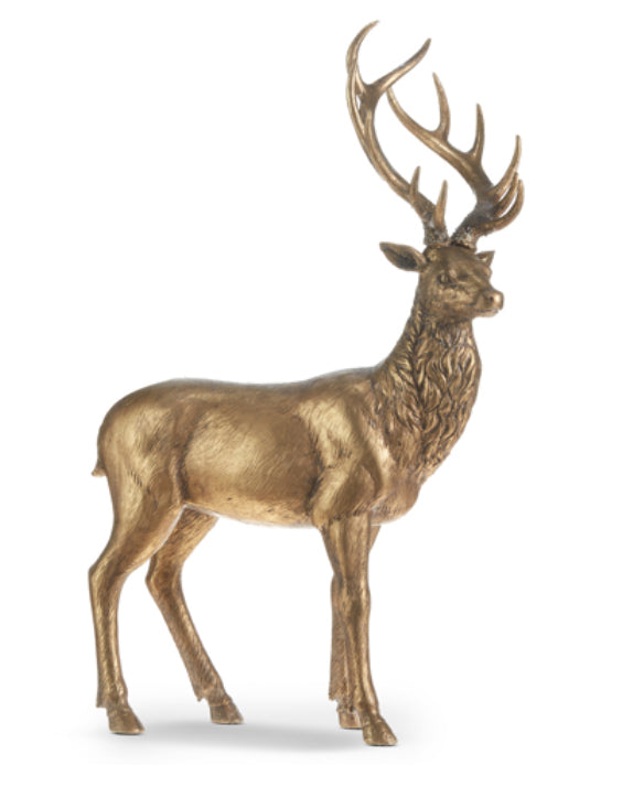 Gold Standing Deer