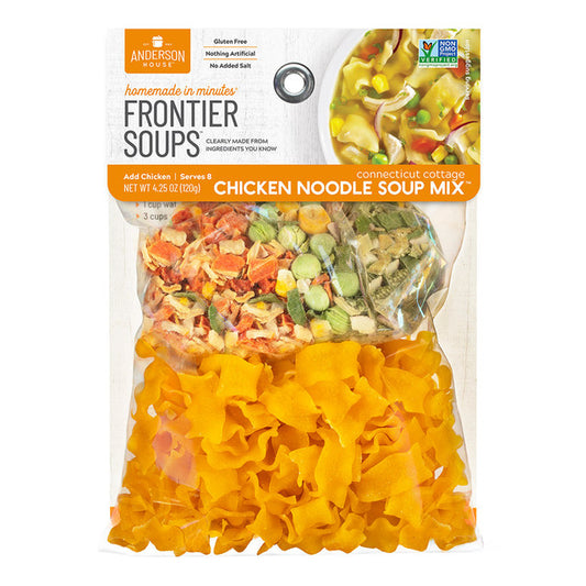 Frontier Soups Connecticut Cottage Chicken Noodle Soup Mix