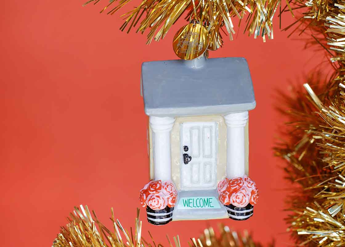 Happy Everything House Welcome Ornament