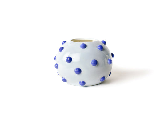 Coton Colors Iris Blue Large Round Vase