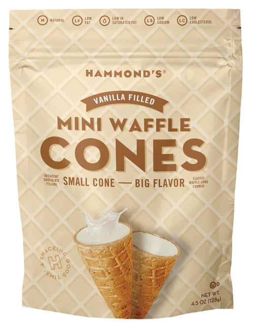 Hammond's Vanilla Waffle Cone