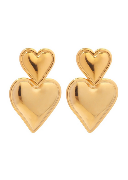 HJane Serena Gold Studs