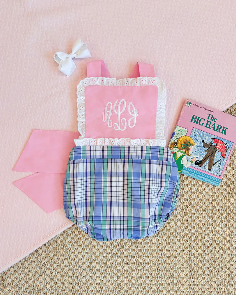 TBBC Sally Sunsuit - Lauderdale Pier Plaid