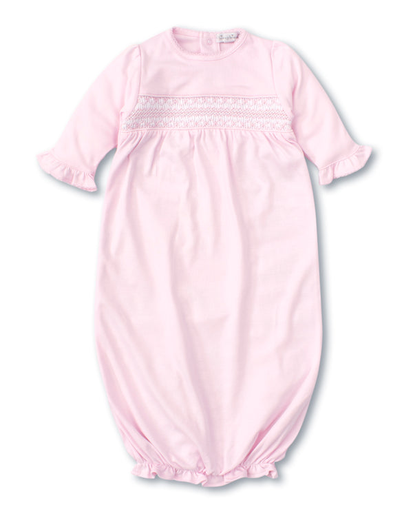 Kissy Kissy Hand Smocked Pink Sack