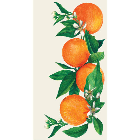 Hester & Cook Guest Napkins Orange Orchard