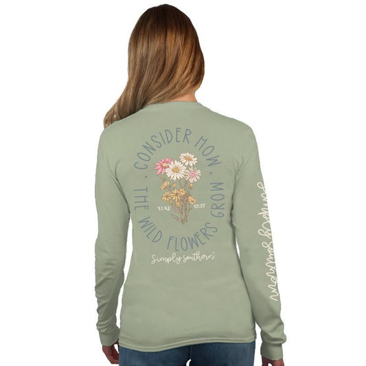 Simply Southern Consider the Wildflowers T-Shirt
