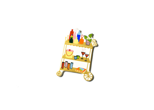 Happy Everything Sip Sip Hooray Bar Cart Mini Attachment