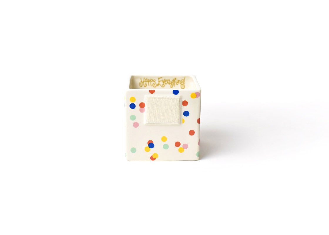 Happy Everything Happy Dot Mini Nesting Cube Small