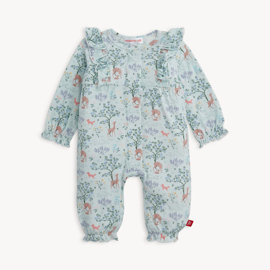 Magnetic Me Love You Dearly Ruffle Romper