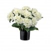 Artificial White Potted Hydrangea