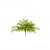 Real Touch Leather Fern Bush