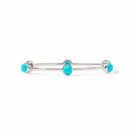 Julie Vos SILVER Milano Luxe Bangle