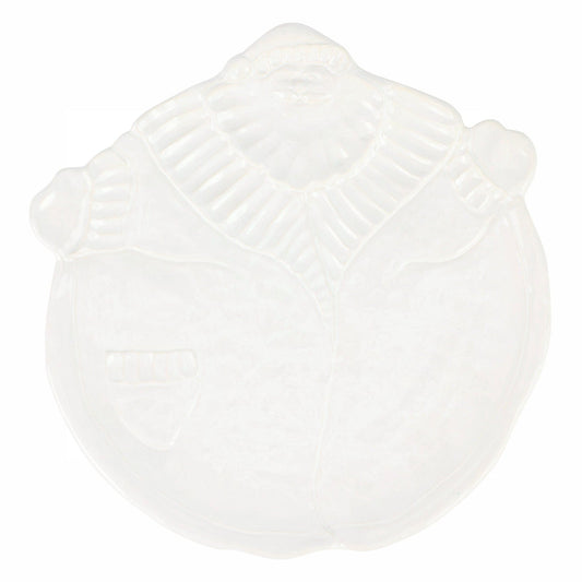 Pietra Natale Figural Santa Platter