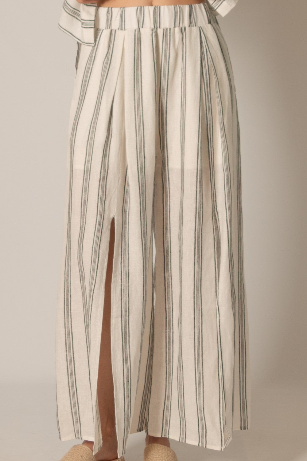 Wide Leg Linen Pant