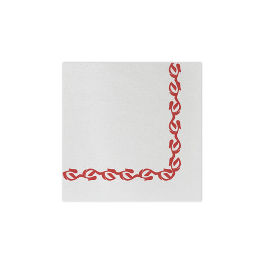 Vietri Papersoft Dinner Napkins- Florentine Red