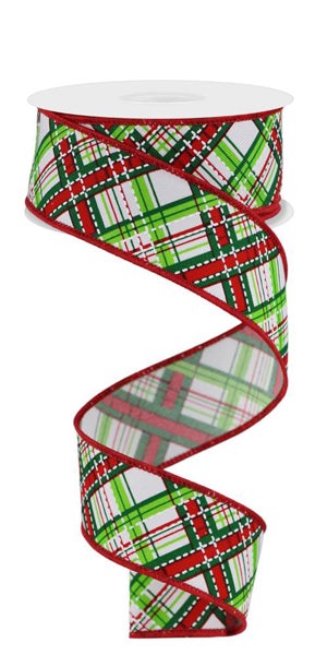 Merry Plaid Ribbon