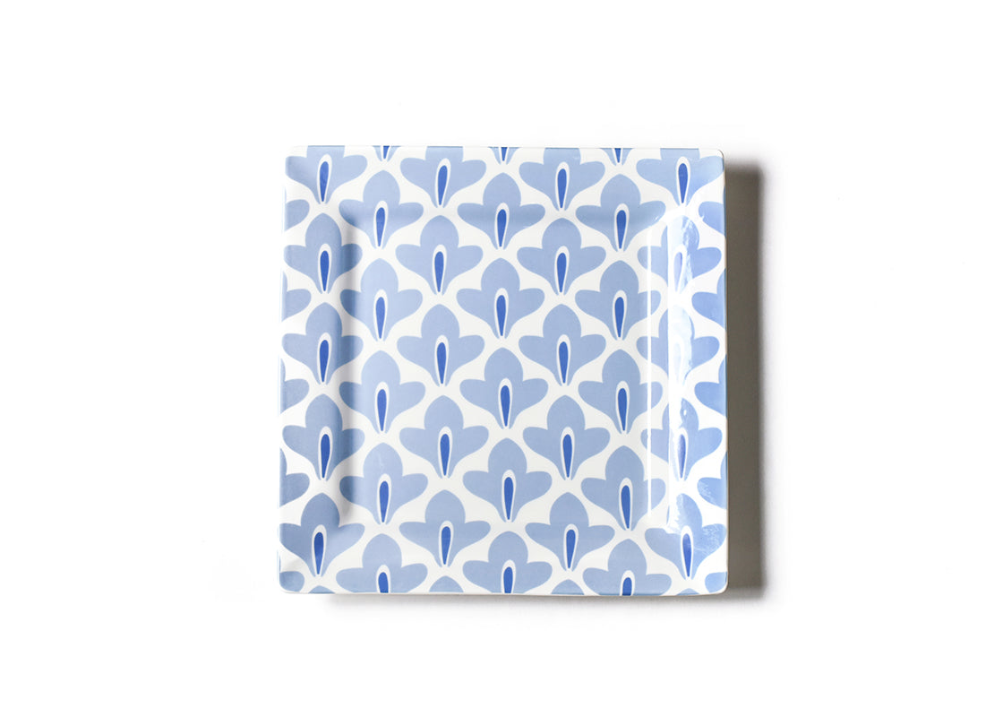 Coton Colors Iris Blue Square Platter