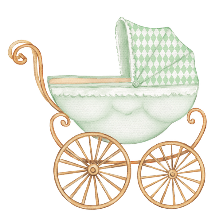 Front Porch Elegance Welcome Baby Door Hanger