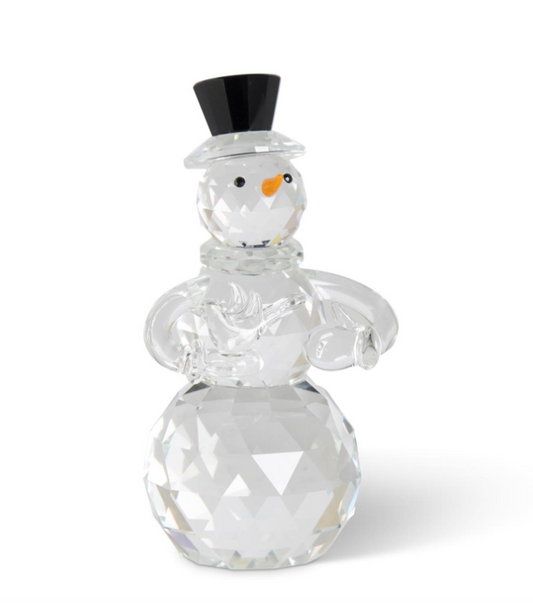 5" Crystal Snowman