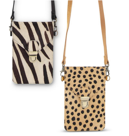 Animal Print Cellphone Bag