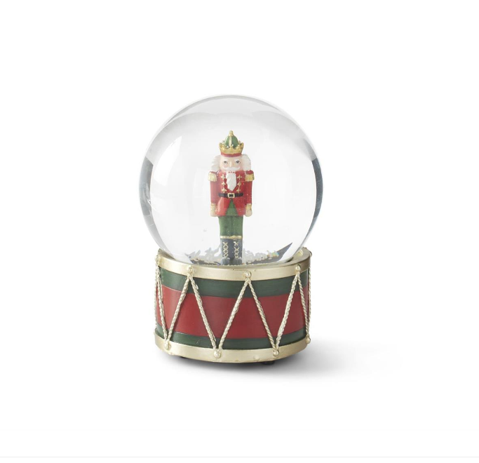 Nutcracker Snow Globe