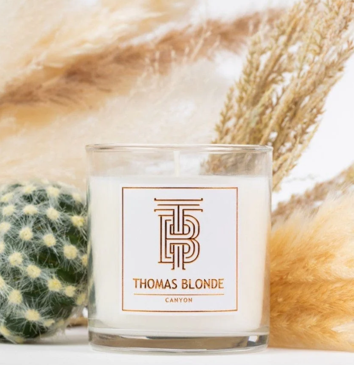 Thomas Blonde Signature Candle - Canyon