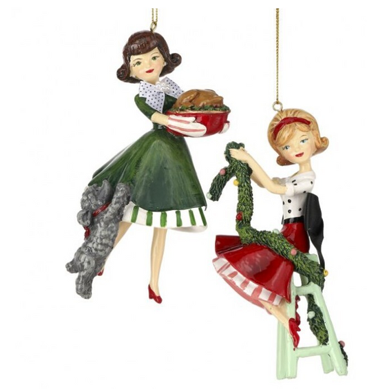 Retro Housewife Ornament