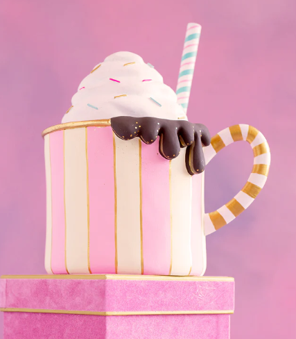 Glitterville Hot Chocolate Display Mug