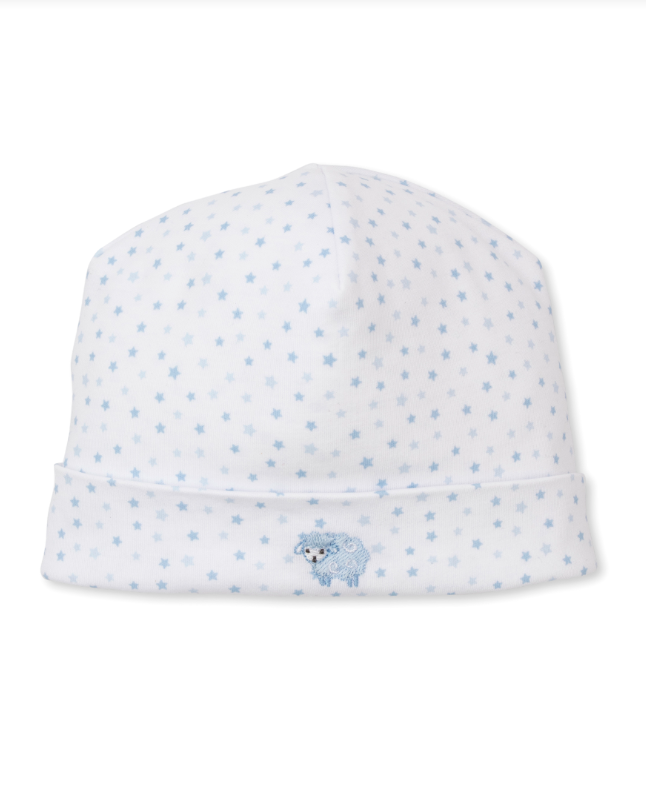 Kissy Kissy Baa Baa Baby Sheep Hat- Blue