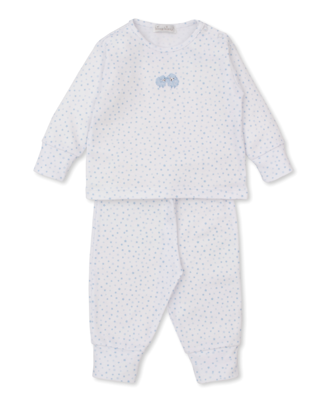 Kissy Kissy Baa Baa Baby Sheep Pant Set- Blue