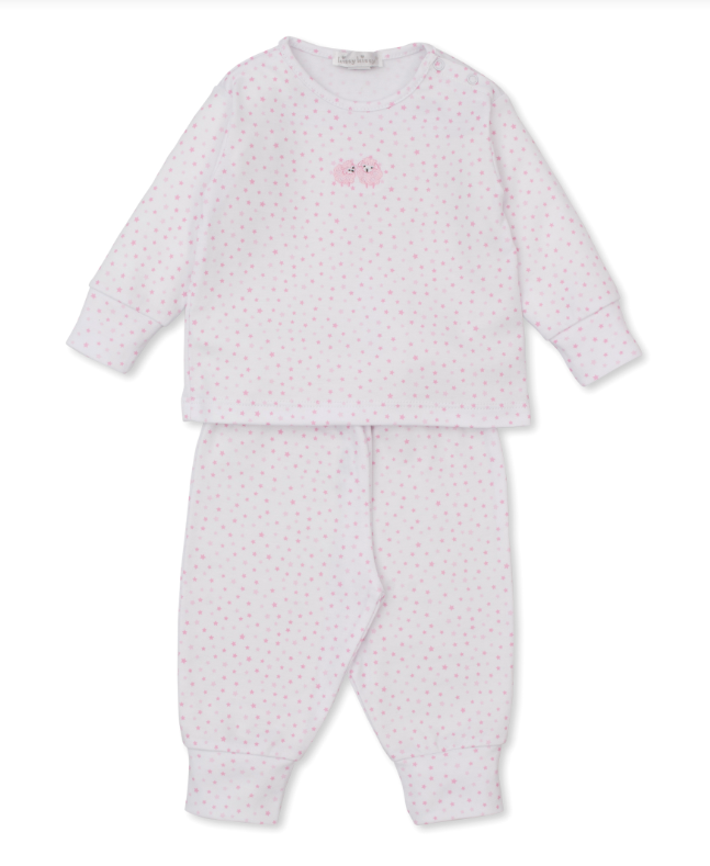 Kissy Kissy Baa Baa Baby Sheep Pant Set- Pink