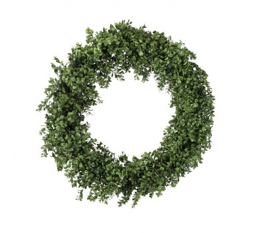 Real Touch Boxwood Wreath