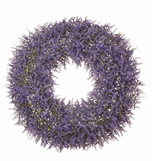 Outdoor Lavender Wreath