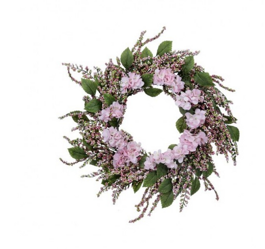 Pink Country Wreath