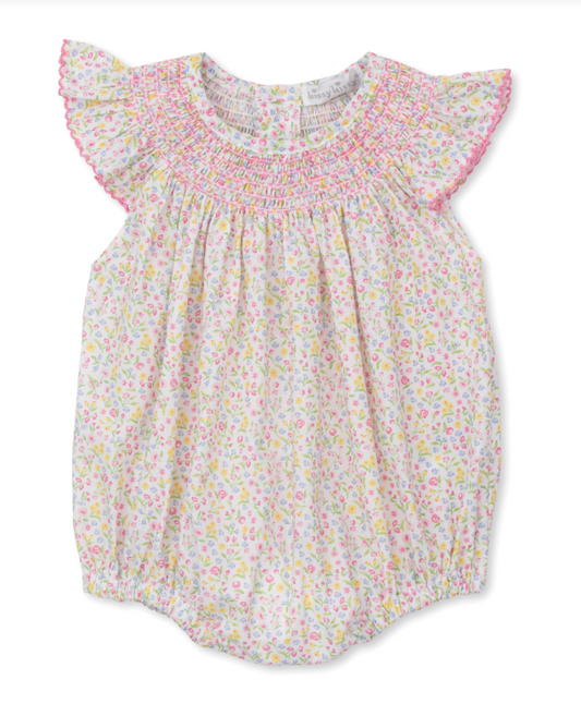 Kissy Kissy Garden Trellis Smocked Bubble