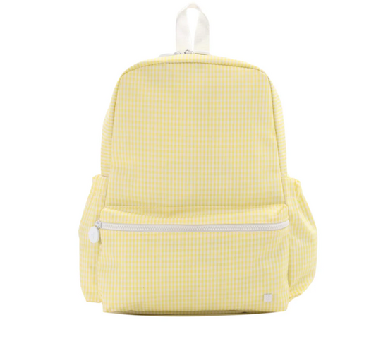 TRVL Backpacker- Gingham Buttercup