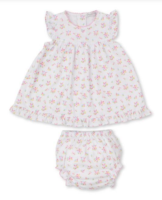 Kissy Kissy Rainbows Abloom Dress Set