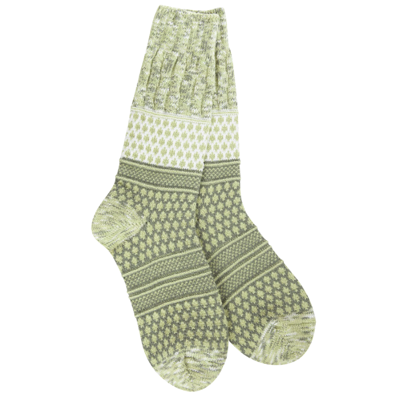 Weekend Gallery Crew Sock - Envy