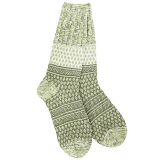 Weekend Gallery Crew Sock - Envy