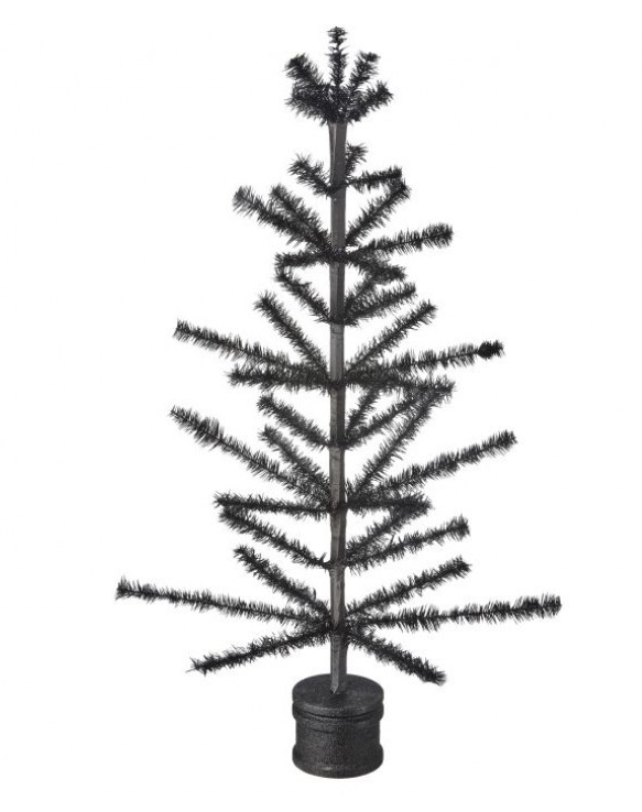 Halloween Feather Tree - Black