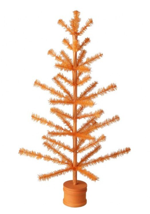 Halloween Feather Tree - Orange