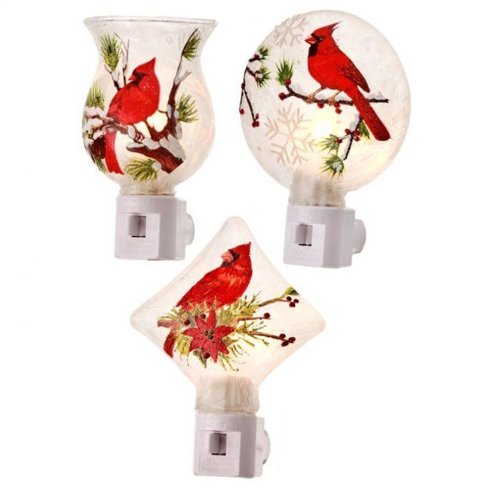 Cardinal Night Light