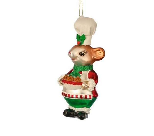 Bakery Mouse Ornament