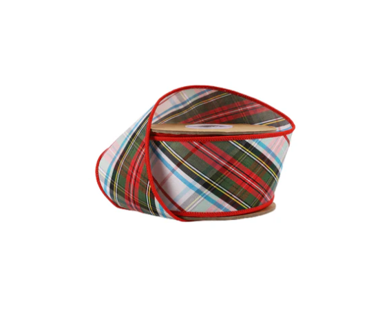 Christmas Tartan Plaid Ribbon