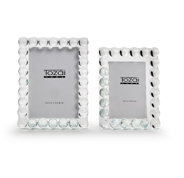 Glass Bubbles Photo Frame