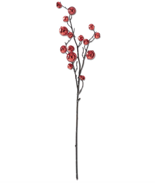 30" Red Bell Stem